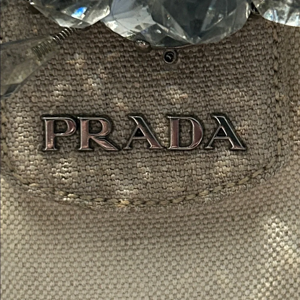 PRADA Mistolino Canvas Bag with Strap - Picture 10 of 16